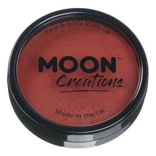 Moon Creations Pro Face Paint Cake Pots Dark Red 36g, Hobby en Vrije tijd, Feestartikelen, Nieuw, Verzenden