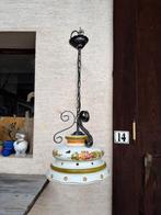 Hangende plafondlamp - Porselein, Keramiek - Hanglamp, Antiek en Kunst