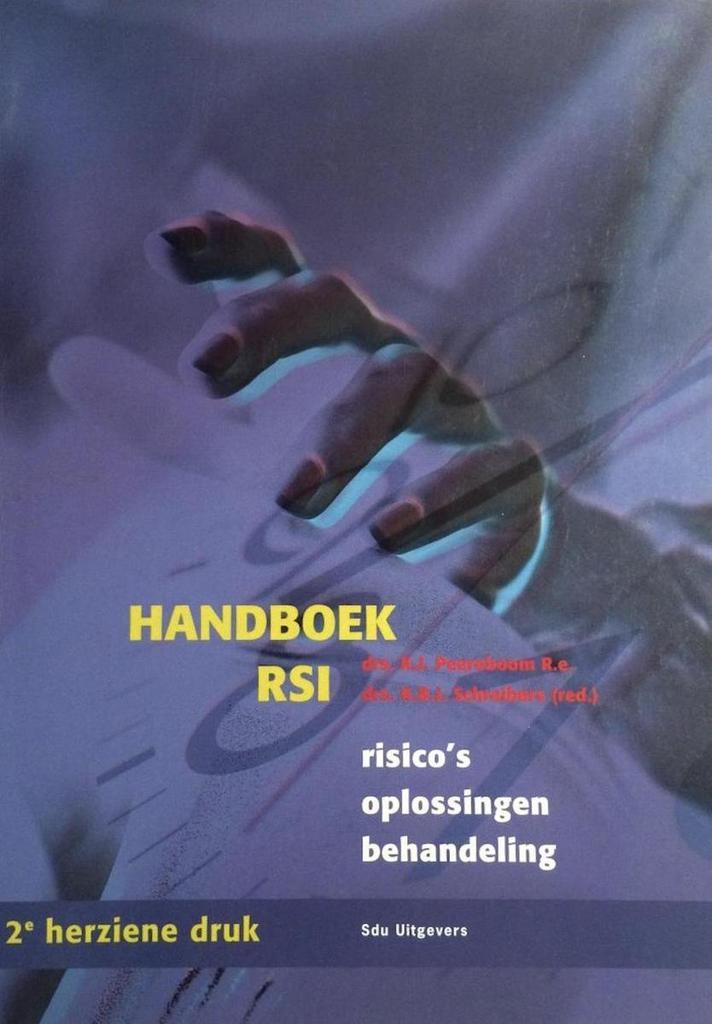 HANDBOEK RSI 9789012089586 K.J. Peereboom, Livres, Science, Envoi