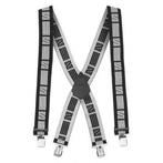 Snickers 9050 elastische bretels - 0418 - black - grey -