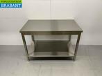 Table de travail en acier inoxydable Basic-line 120 x 70 x, Verzenden