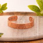 Koperen gezondheids-klemarmband met 2 magneten, zware, Ophalen of Verzenden, Nieuw