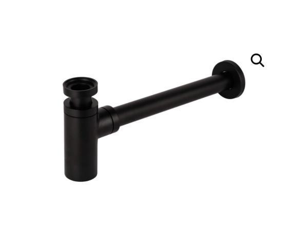 Veiling - Allibert wastafel sifon SIDI design mat zwart, Doe-het-zelf en Bouw, Sanitair