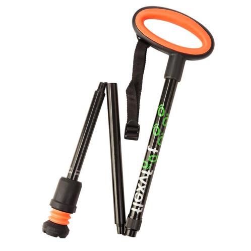 Wandelstok met ovalen handvat - opvouwbaar, Diversen, Verpleegmiddelen, Verzenden
