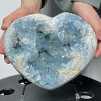 celestine Blue Celstine Geode Heart Cluster extra Quality -