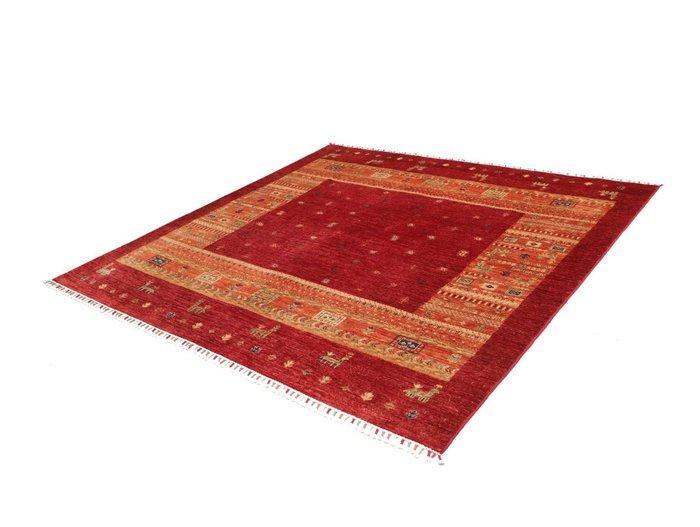 Designer Gabbeh Loper - Vloerkleed - 200 cm - 203 cm -, Huis en Inrichting, Stoffering | Tapijten en Vloerkleden