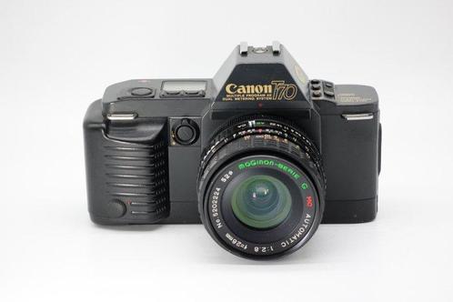 Canon T-70 + Maginon Serie-G 28mm f/2.8 Appareil photo, Audio, Tv en Foto, Fotocamera's Analoog