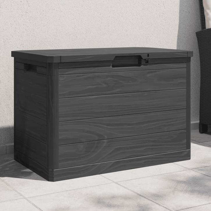 vidaXL Kussenbox 77,5x44,5x53 cm polypropeen, Tuin en Terras, Bergingen en Tuinkasten, Nieuw, Verzenden