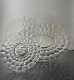 Val Saint Lambert - René Delvenne - Assiette (3) - Cristal -, Antiquités & Art