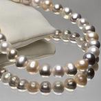 Filo di perle dacquadolce multicolore aardappelen Ø 8/9 mm