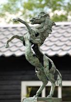Beeld, horse - 66 cm - bronze marble