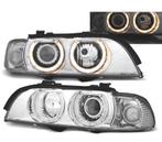 Phares Pour Bmw E39 95-03 Angel Eyes Xenon D2S H7 Chromé, Auto-onderdelen, Verlichting, Verzenden, Nieuw