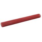 vidaXL Kippengaas 25x1,5 m staal met PVC coating rood, Tuin en Terras, Verzenden, Nieuw