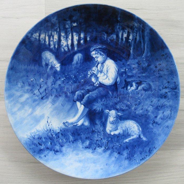 De Porceleyne Fles, Delft - Wandbord (3) - Keramiek - naar, Antiek en Kunst, Antiek | Glaswerk en Kristal