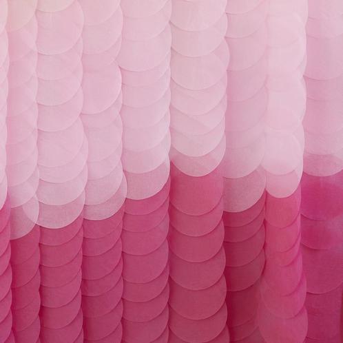 Roze Hangdecoratie Ombre 2m, Hobby & Loisirs créatifs, Articles de fête, Envoi