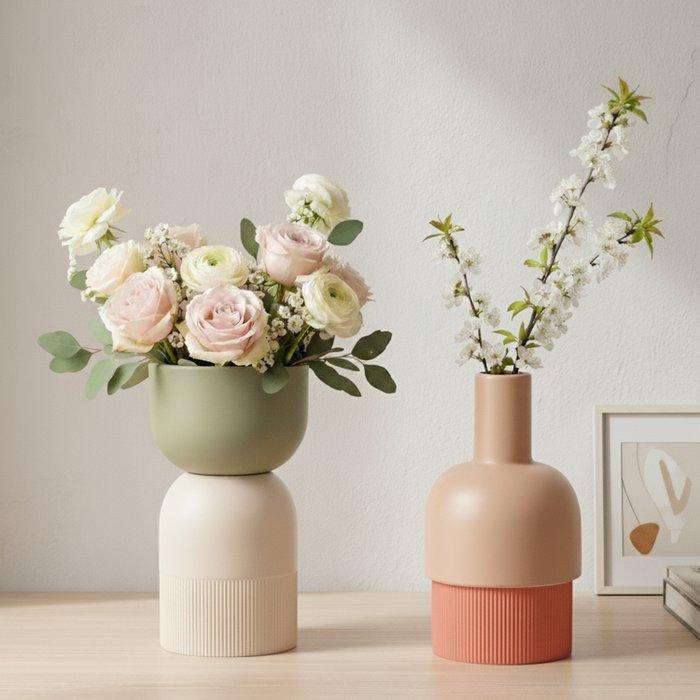 Cloudnola - Renée Vendrig - Vase (2) - Céramique - Vase en, Antiquités & Art, Art | Objets design