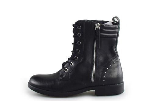Hush Puppies Veterboots in maat 37 Zwart | 5% extra korting, Kleding | Dames, Schoenen, Zwart, Zo goed als nieuw, Overige typen