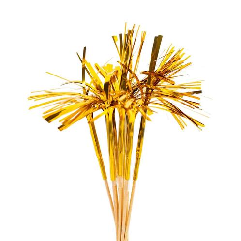 Gouden Cocktailprikkers Parasol Lang 10st, Hobby & Loisirs créatifs, Articles de fête, Envoi
