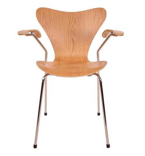 Eetkamerstoel butterfly series met armleuning beuken, Huis en Inrichting, Stoelen, Nieuw, Verzenden
