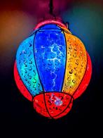 Lamp - Glas, Metaal - Kleurrijke Venetiaanse stijl, Antiek en Kunst