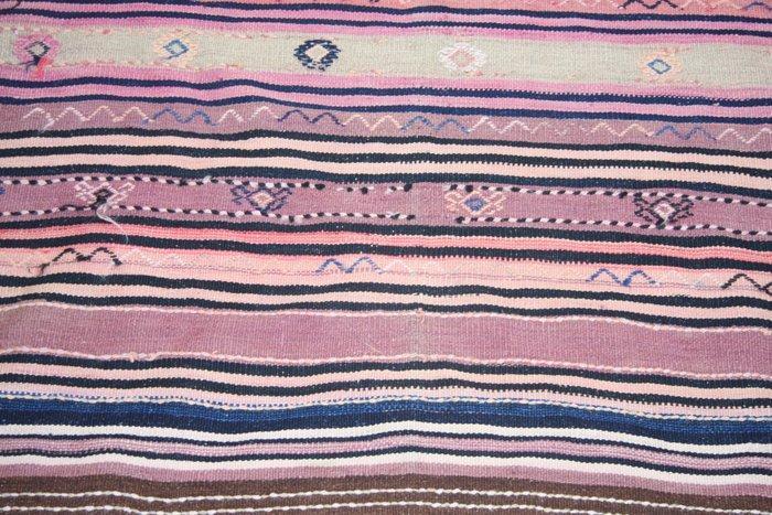 Turkse handgemaakte wollen en katoenen Kilim, Huis en Inrichting, Stoffering | Tapijten en Vloerkleden
