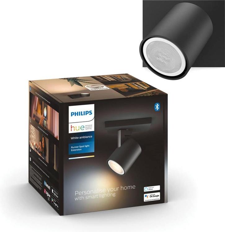 Philips Hue Runner opbouwspot warm- tot koelwit licht -, Huis en Inrichting, Lampen | Overige, Zo goed als nieuw, Verzenden