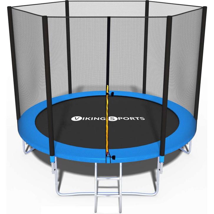 Tuin trampoline 244 cm - veiligheidsnet en ingraafbaar, Kinderen en Baby's, Speelgoed | Buiten | Trampolines, Nieuw, Ophalen of Verzenden