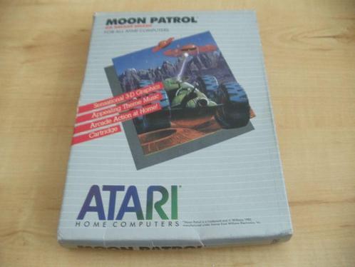 Moon Patrol-Standaard (Atari XE) Gebruikt, Games en Spelcomputers, Games | Atari, Ophalen of Verzenden