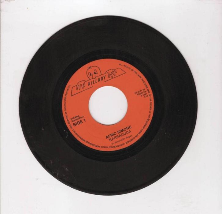 Afric Simone – Barracuda / Julia (1-7-Vinyl-Single), Cd's en Dvd's, Vinyl Singles, Ophalen of Verzenden