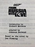 James Bond 007: From Russia with Love - Sean Connery -