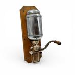 Koffiemolen - Hout, Metaal, Glas, Aardewerk - Wand, Antiek en Kunst