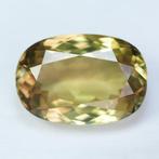 1 pcs Geel, Groen, Paars Diaspoor - 6.60 ct - International