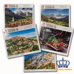 Set van 5x King Puzzels – Classic & Landscape Collection, Hobby en Vrije tijd, Verzenden, 500 t/m 1500 stukjes, Gebruikt, Legpuzzel