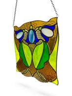 Art Nouveau Glas-in-loodraam - 1920-1930, Antiek en Kunst