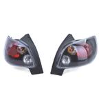 FEUX ARRIERE PEUGEOT 206 98-09 FOND NOIR, Verzenden