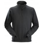Snickers 2818 sweat-shirt demi-zippé - 0400 - black - taille