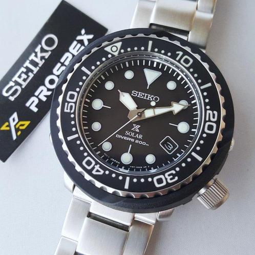 Seiko - Prospex - Solar - Tuna - New - Heren - 2025, Handtassen en Accessoires, Horloges | Heren
