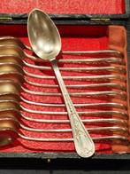 Cuillère (12) - Art nouveau - Plaqué(e) argent, Antiquités & Art