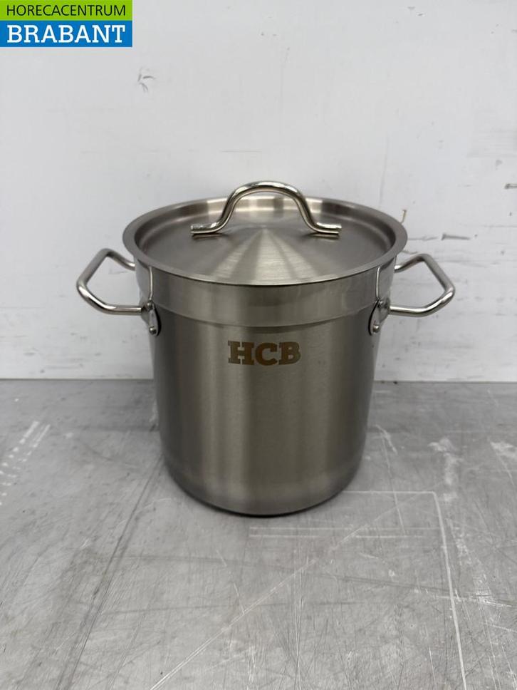 RVS Soeppan Kookpan Pan Inductie 20 x 20 cm 6 liter Horeca, Zakelijke goederen, Horeca | Keukenapparatuur, Ophalen of Verzenden