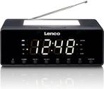 Wekkerradio - Digitale wekker - Alarmklok - Zwart - Lenco -, Verzenden, Nieuw