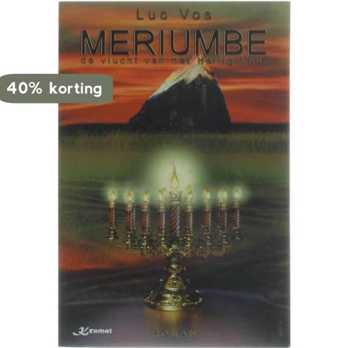 De vlucht van het Heilig Vuur / Meriumbe-trilogie / 1, Boeken, Thrillers, Zo goed als nieuw, Verzenden