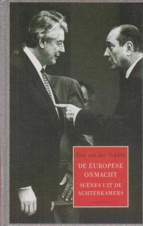 De Europese onmacht 9789029075657 B. van der Velden, Livres, Histoire mondiale, Envoi