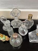 Bouteille de parfum (8) - Verre, Cristal - Collection de