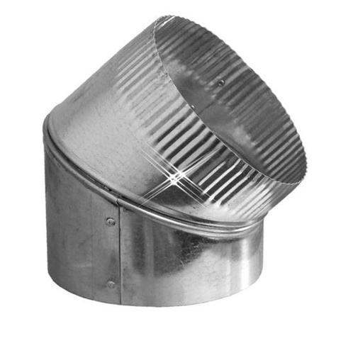 Aluminium bocht 45 graden 110 mm, Doe-het-zelf en Bouw, Ventilatie en Afzuiging, Nieuw, Verzenden