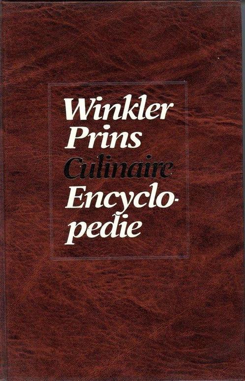Winkler prins culinaire encyclopedie 9789010051967, Livres, Livres de cuisine, Envoi