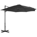vidaXL Parasol met draagbare voet antracietkleurig, Tuin en Terras, Verzenden, Nieuw