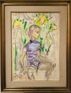 Andre’ Cefaly (1901 – 1986) - Ballerina tra i fiori, Antiek en Kunst