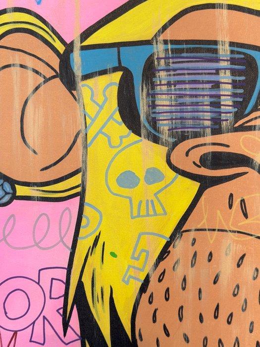 Dillon Boy (1979) - Original Rare DBoy Bored Ape Yacht Club, Antiek en Kunst, Kunst | Schilderijen | Modern