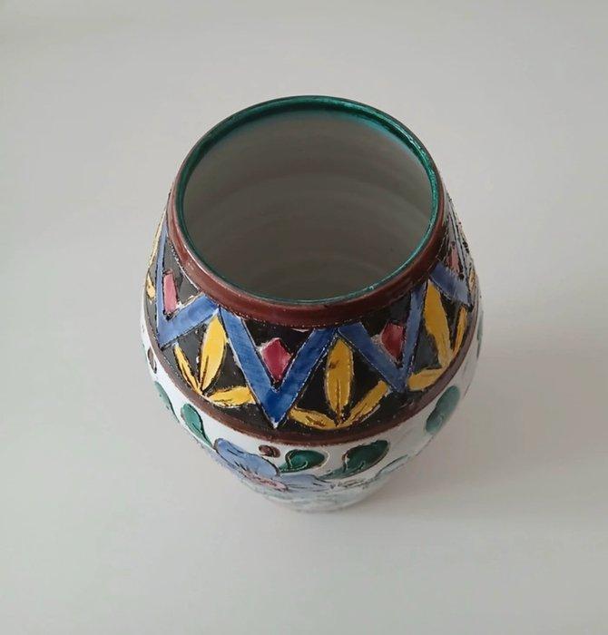 Hand Made - Manifattura Bartolini F. - Bloempot - Keramiek -, Antiek en Kunst, Curiosa en Brocante