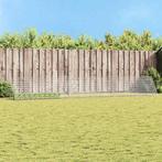 vidaXL Konijnenkooi Zilver 215 x 100 x 85 cm Gegevens staal, Verzenden